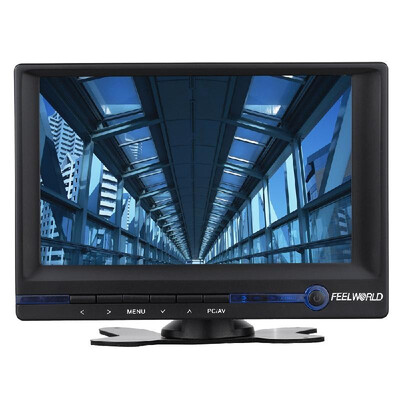 

FEELWORLD FW639AH 7" TFT LCD HD Monitor with HDMI VGA AV Input for Video DSLR Camera with Car Adapter Remote Controller Sunshade