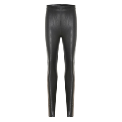 

European&American style sexy skinny leather pants black long skinny leather pants slim wild leather pants