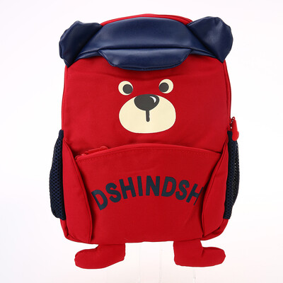 

Kids School Bags Backpack Canvas Cute Cartoon Bear Children Kindergarten Primary Schoolbags Rose