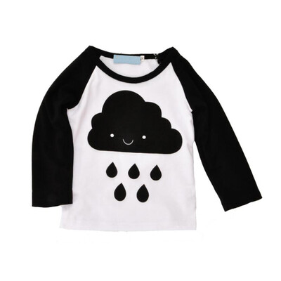 

Autumn Baby Girl Boy Long Sleeve Cartoon Print T-Shirts Cute Kids Casual Tops