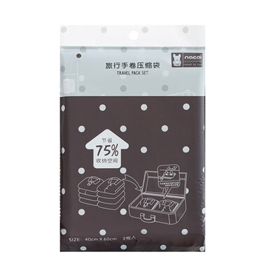 

Toponeto Reusable Clothes Compression Bags Roll Up Travel Space Saver Storage Bag