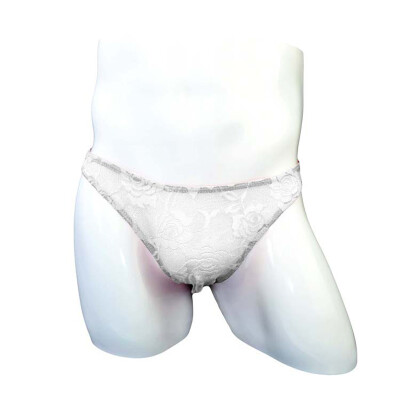 

Men Briefs Sexy Low-rise Mesh See-through Underwear G-string Underpants