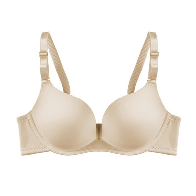 

Women One-Piece Seamless Bra Smooth Solid Push Up Underwear Intimates Bras Sexy Wire Free Female Padded Bra