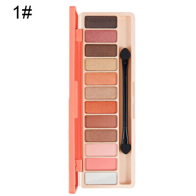 

Women Glitter Eyeshadow Palette Smoky Eye Pigment Matte Pearly Metallic Makeup