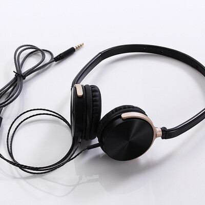 

New wired headset music headset EP-55 Korean students with boutique with wheat computer phone universal