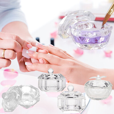 

Nail Art Tool Crystal Glass Dappen Dish Cup Nail Art Acrylic Liquid Powder