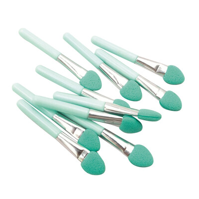 

10Pcs Eyeshadow Applicator Sponge Make Up Supplies Portable Eye Shadow Makeup Brushes Cosmetic Tools