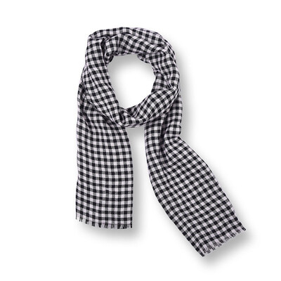 

Children Boys Girls Scarf Cotton Liner Plaid Print Scarf Simple Concise Warm Winter Scarf