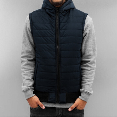 

Men Sleeveless Hooded Zipper Tops Waistcoat Coat Warm Jacket Outwear Winter Vest