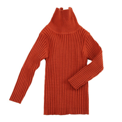 

Fashion Kids Sweaters For Winter Baby Clothes Autumn Boys Girls Turtleneck Sweaters Knitted Bottoming Boys Sweater