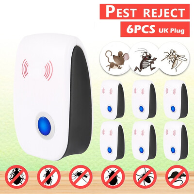 

46pcs Ultrasonic Pest Repeller for Mouse Bug Electronic Mosquito Insect Killer
