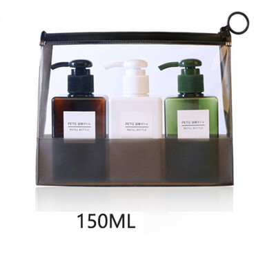 

Accessories Kits Lotion Bathroom Kit Shower Shampoo Liquid Bottles Set With Bag