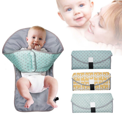 

3 In 1 Waterproof Diaper Pad Waterproof Baby Diaper Changing Mat Portable Clean Hands Changing Pad