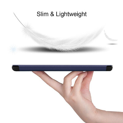 

Tablet Cover Scratch-Free Microfiber Auto SleepWake Function Full Protection Magnetic Case for iPad mini 4
