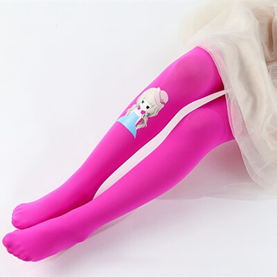 

10 Colors Cartoon Pattern Good Quality Kids Tights For girls Children Tights 3-8year Girls Tights