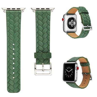 

〖Follure〗Fashion Leather Replacement Watch For Apple Smart Watch Series 123 38mm