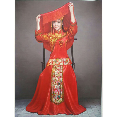 

Ou Ji Oil Painting Bride 18100
