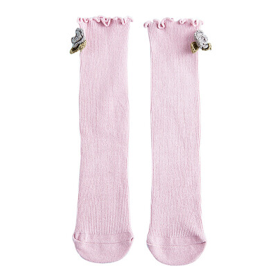 

Infant Girl Stockings 1-12y Baby Knitted Cotton Warm Tights Solid Color Children Pantyhose Baby Fashion Cartoon 8 Colors