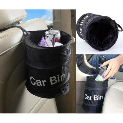 

Bell Wastebasket Trash can Litter Container Car Auto Rv Pop Up Garbage BinBag