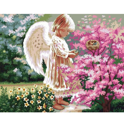 

Gobestart 5D Embroidery Paintings Rhinestone Pasted DIY Diamond Painting Cross Stitch