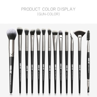 

13pcs Loose Powder Eyelash Eyeshadow Eyebrow Brush Lip Brush Cosmetic Brush Kit Eye Makeup Brush Set