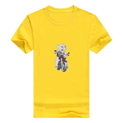 

French Bulldog Gifts Frenchie on a Motorcycle Mans t-Shirt