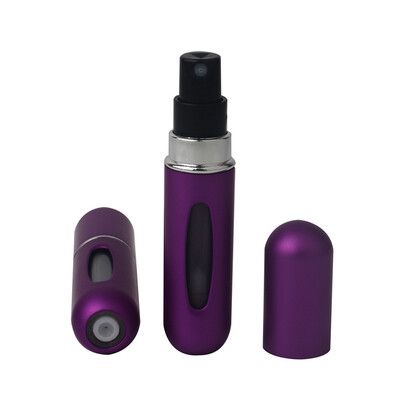

Portable Mini Refillable Perfume Bottle With Spray Scent Pump Empty Cosmetic Containers Spray Atomizer Bottle For Travel New 5ML