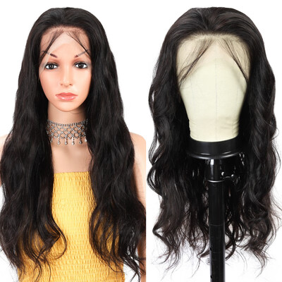 

Amazing Star Body Wave Lace Wigs Brazilian Virgin Hair Body Wave 360 Lace Wigs with Baby Hair Full&Thick Natural Color
