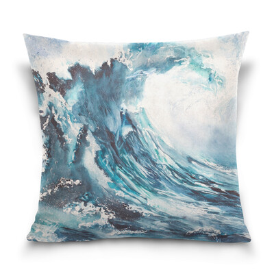 

ALAZA Throw Pillow Cover 16 X 16 inch Cushion Cover with Watercolor Painting Printed Pillowcase