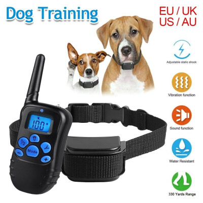 

New Rechargeable LCD Electric Pet Trainer Remote Dog Training Shock Collar