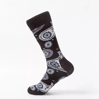 

New Men Socks Fashion Personality Street Retro Folk-custom Type Socks Male Socks Men Sock 4 Typys For Choose Socks Men Socks Male