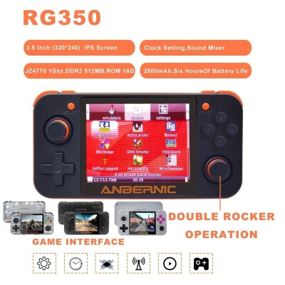 

2020 Upgraded RG350 Handheld Game Console with 2500 Games 35inch IPS Screen