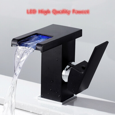 

New High Quality LED RGB Bathroom Sink Mixing Faucet