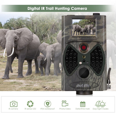 

Hunting Trail Camera HC300A 12MP Scouting Infrared Night Vision 1080P Video Wildlife Camera Cams IR LEDs for Hunter Photos Trap