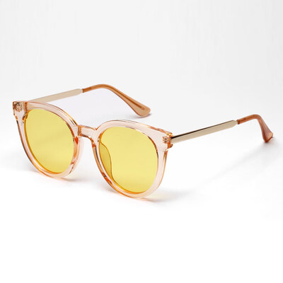 

2018 Vintage Brand Designer Rose Gold Mirror Sunglasses For Women Reflective Flat Lens Sun Glasses Female oculos