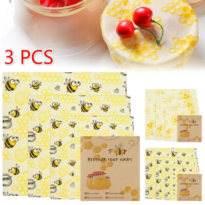 

Reusable Wrap Seal Food Fresh Keeping Wrap Lid Cover Stretch Vacuum Food Wrap Beeswax Cloth Kitchen Tools