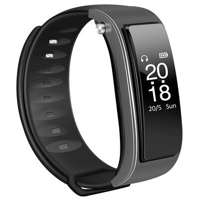 

Smart Bracelet Watch Heart Rate Monitoring Motion Detection Bluetooth Headset Features Combined