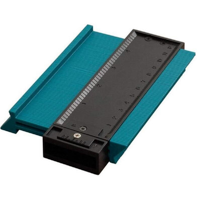 

Contour Gauge Duplicator Profile Gauge Tiling Laminate Tiles Edge Shaping Wood Measure Ruler Tools