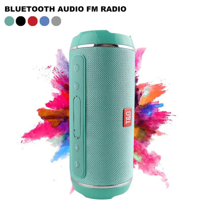 

2020 New Portable Waterproof Outdoor HIFI Column Speaker Wireless Bluetooth Speaker Subwoofer