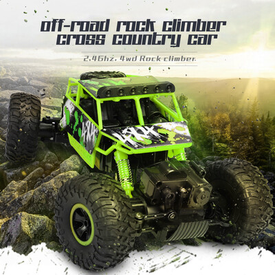 

X Power S-001 24GHz 118 4WD Double Servo High Speed RC Rally Car Off-road Rock Climber Cross Country Car