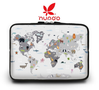 

World map Sleeve laptop bag 116"12"13133" & 14"15156"173 case for macbook air pro Retina for woman&man