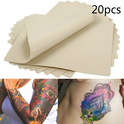 

1020pcs Learning Blank Tattoo Tattooing Fake False Practice Skin Synthetic Tattoo Practice Skin