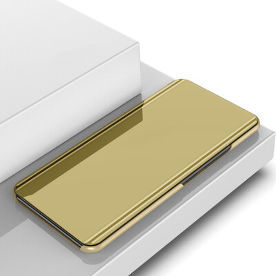 

MOONCASE Huawei Glory Note 10 Bracket Plating Mirror Holster - Gold