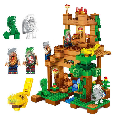 

My Square World Camilla Village Compatible Lego Girls&Girls Plastic Pieced Small Particle Puzzle Toys