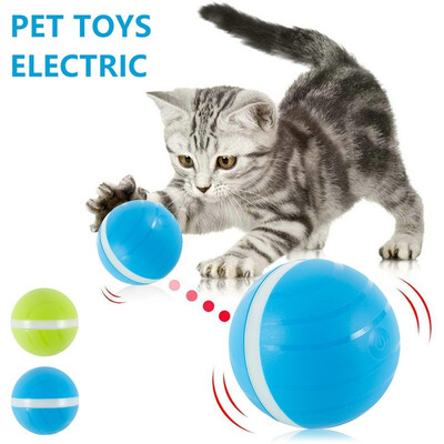 

Smart Interactive Cat Toy 360 Degree Self Rotating Ball USB Rechargeable Pet