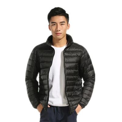 

2018 Winter men Ultralight Jacket White Duck Down Jacket Men Down Jackets Outdoors Winter Male Casual down jacketCoat