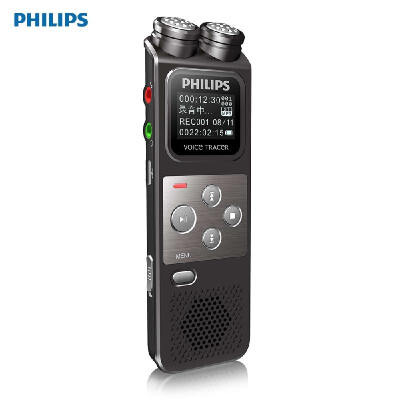 

PHILIPS VTR6900 Digital Voice Recorder 8GB USB PCM Audio Sound Recorder MP3 Player Dictaphone Voice-activatedFM Radio for Lecture