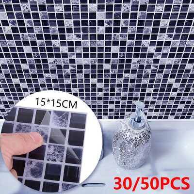 

3050pcs Waterproof Oil-proof Creative Tile Paste Kitchen Bathroom Floor Decoration