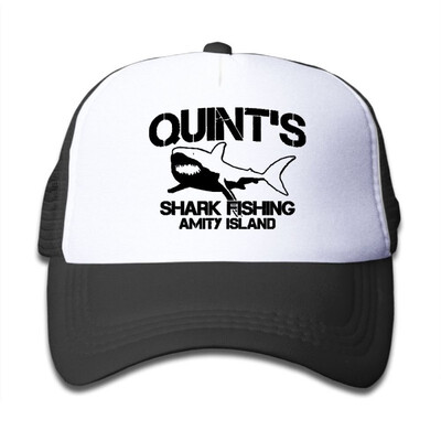 

Xin Pilig Quints Shark Fishing 1 Youth Mesh Hats Boys&Girl Baseball Trucker Cap