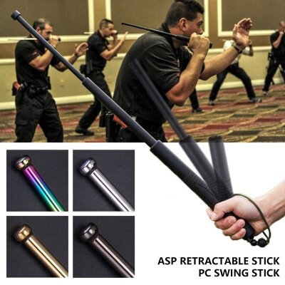 

Newest Upgrade Professional Self-defense Tool PCAlloy Defense Baton Three Section Expansion Rod Outdoors Military Baton